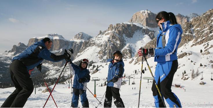 Skifahren_Familie